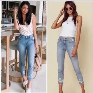 Agolde Jeans Agolde Sophie High Rise Ankle Crop Vertigo Jeans
